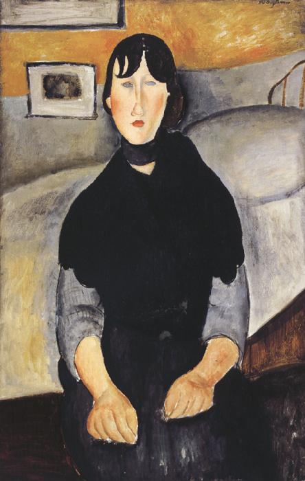Amedeo Modigliani Young Woman of the People (mk39)